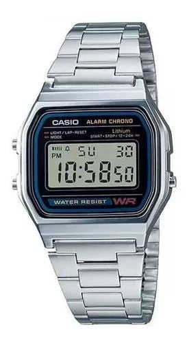 RELOJ CASIO METALICO UNISEX DIGITAL