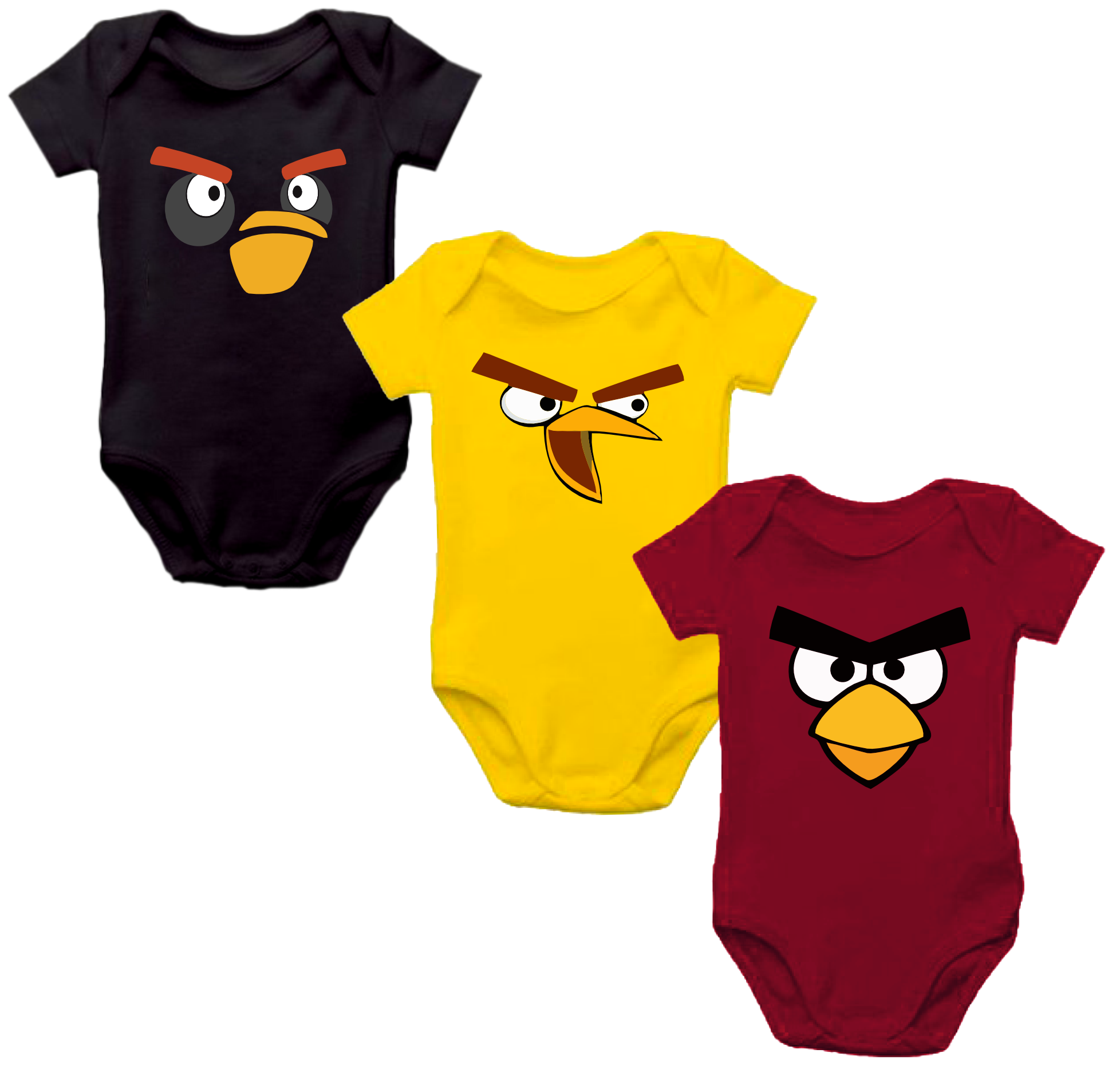 Set x 3 mamelucos personajes meta