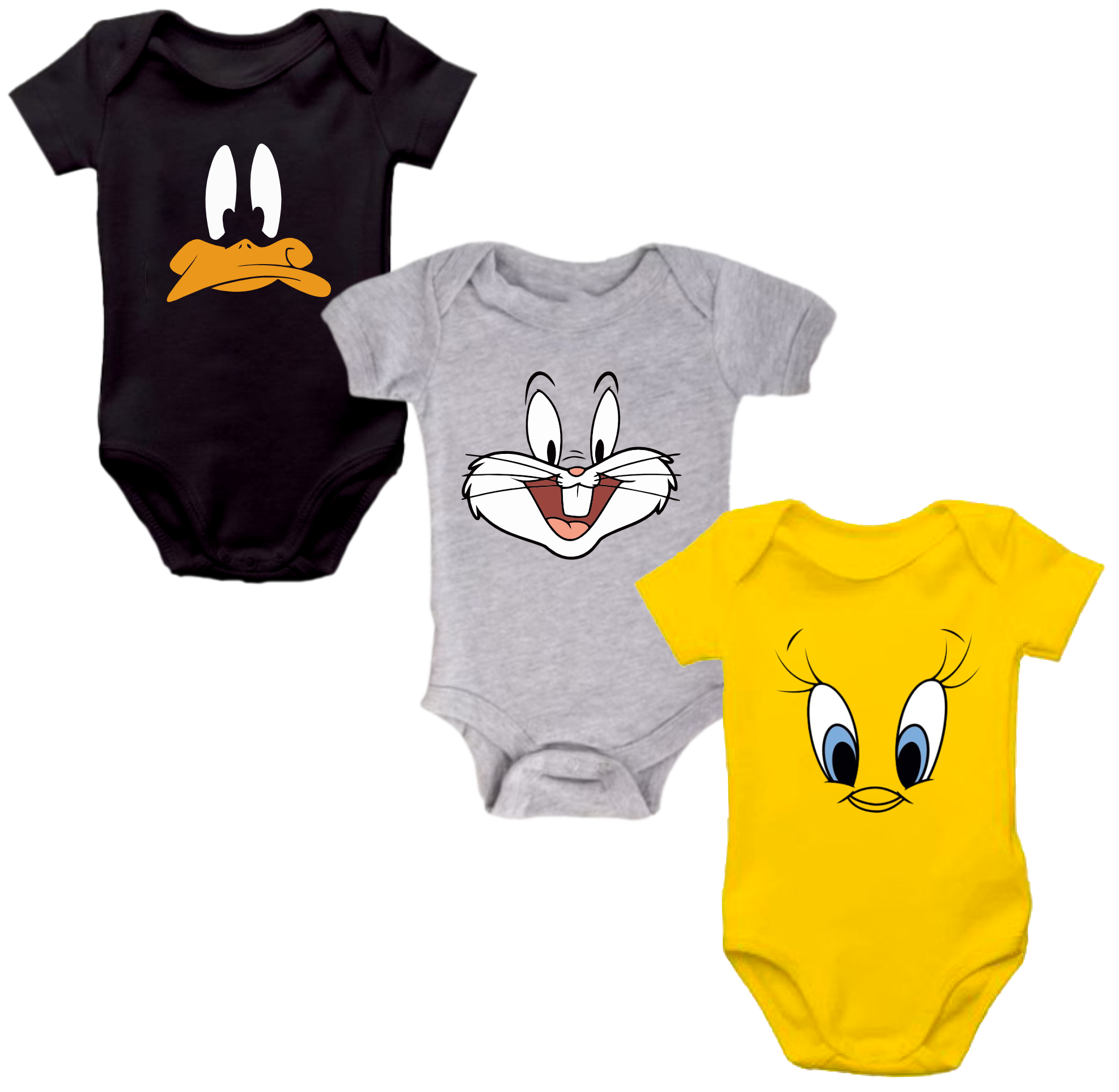 Set x 3 mamelucos personajes meta